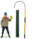 Isolierter Rettungshaken mit rutschfestem Griff für Hochspannungssicherheit, Feuer und Elektroschock-Notfallwerkzeug