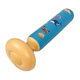 VICASKY Aufblasbarer Cartoon Boxsack für Stehender Fitness Robustem für Drinnen und Draußen Fördert Bewegung und Bildschirmzeit