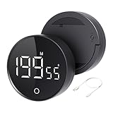Küchenmanagement-Werkzeug – LED-Display des Küchentimers | rotierender Timekeeper in Fitness | Drehbarer Fitness-Timer mit 3 Volumenstufen | Mult-Management-Werkzeug