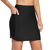 KBOPLEMQ Damen Badeshorts Sommer Boardshorts Kurze Badehose Lässig Bademode Shorts Klassisch High Waist Schwimmhose Strandhose Schwimmshorts Bademode Damen Bikinihose mit hoher Taille