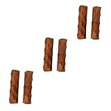 Ciieeo 3 Paare Hitzebeständige Pfannengriffabdeckungen aus Walnussholz Verbrühungsschutz für Grillpfannen Kochgeschirr und Backformen rutschfest und Leicht für Sicheres Handling