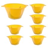 Ciieeo 10 Stück Farbsiebe Kunststoff Größe S Wiederverwendbare Farbfilter für Wasserbasierte Ölfarben und Lack Feines Sieb zum Filtern Von Farbe Öl und Lackiergerät