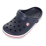 Crocs Unisex Kids Crocband Clog K, Navy/Red, 38/39 EU