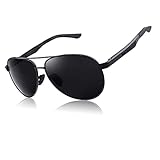 CGID Sonnenbrille Herren Pilotenbrille Polarisiert Piloten Verspiegelt Damen Metallrahmen UV400 Schutz