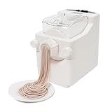 Elektrische Nudelmaschine & Pasta Maker – 180W Pastamaschine Elektrisch, 12-15 Min. frische Nudeln, kompakt, sicher, ideal Geschenk