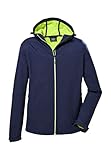 Killtec Herren Softshelljacke Softshell Jacke mit Kapuze MN SFTSHLL Jckt wasserabweisend, windabweisend 00814-dunkelnavy XL