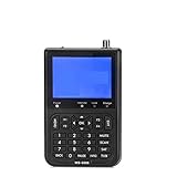 VEIBAO Satellitensucher, TV-Signalsucher, Digital Signal Finder WS 6906 3,5' LCD-Bildschirm DVB-S FTA-Rezeptor for QPSK Satlink Satellite Signal Meter Finder zum Einstellen der Satellitenschüssel