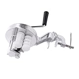 Nudelpresse aus Aluminium, handbetrieben, zartes Design, Weizen-Lebensmittelpresse, Werkzeug für Küche, Camping, hausgemachte Nudelmaschine