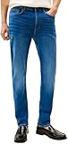 Tommy Hilfiger Herren Jeans Hose Slim Bleecker Mid Rise, Blau (Camino Indigo), 34W/28L