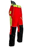 Francital Francital Forest Fighter Start-Up Schnittschutzhose von Red - Arbeitshosen - Forstbekleidung - Rot - S