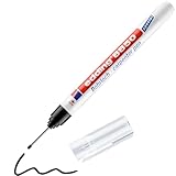 edding 8850 Bohrlochmarker - schwarz - 1 Stift - Rundspitze 1 mm - für Markierungen von schwer erreichbaren Stellen - extra lange, dünne Spitze 20 mm