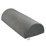 Bodyprotect festes Kniekissen 42x18x10 cm mit Mikroplüsch Bezug, Nackenrolle, Beinkissen 42 x 18 x 10 cm, Kissenrolle Neck Pillow, Kopfkissen, Oeko-TEX, Made in EU, bis 40 Grad waschbar