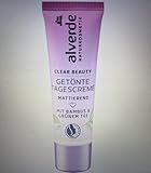 alverde NATURKOSMETIK Getönte Tagescreme clear beauty, 30 ml