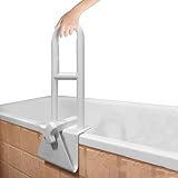 Badewannen Einstiegshilfe für Senioren,Badewannengriff mit Verstellbarer,Haltegriff Bad für Wannen,Badewannengriff Ohne Bohren,Einstiegshilfe Badewanne Bis 136 KG Belastbare