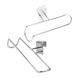 WHAMVOX 2 Stück Wandhalterung für Rollschuhe rutschfeste Skatehalter aus Robustem Stahlrohr Vielseitig für Inline Rollschuhe Schwarzes Metall Platzsparende Skates Aufbewahrung und