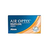 Air Optix Night & Day Aqua Monatslinsen weich, 6 Stück, BC 8.6 mm, DIA 13.8 mm, -4 Dioptrien