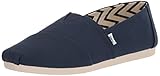 TOMS Herren Alpargata aus recycelter Baumwolle Flache Slipper, Marineblau, 44 EU