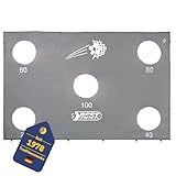 Best Sporting Torwand mit 5 Schusslöchern I Torschusswand 280 x 187 cm Passend für Fußballtore mit 300 x 205 cm I Fußball-Trainingswand I Outdoor-Torwand