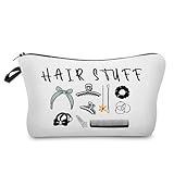 Livel lhood Hair Stuff Make-up-Tasche, niedlich, klein, Organizer, Reißverschluss, Haar-Accessoires, Kosmetiktasche, Geburtstagsgeschenk für Frauen und Freunde, hzz18095, Small