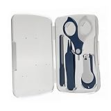 YARNOW 1 Satz Anti-Clip-Nagelzange Trimmer für Männer Nagelknipser Fingernagelschere Kleinkind-Pflegeset Pedikürescheren für Kleinkinder Babynagelpflege Kit Nagel Clipper Abs Blau