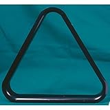 Winsport Billard Triangel aus PVC für 38mm Kugeln, Aufstelldreieck für Billardkugeln, Dreieckiger Rahmen, Billarddreieck, Billard Zubehör