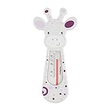 Baby Safe Schwimmendes Badethermometer, Giraffe (Grau)