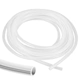 Silikonschlauch, 1.5 Meter 5mm ID x 8mm OD Transparentes Lebensmittelqualität Schläuche, Flexibler Silikonkautschuk Schläuche, 5mm x 8mm Transparentes Wasser Schlauch-Rohr, für Luft, Wasser, Öl