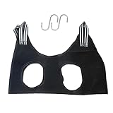 Hundetoilettengeschirr, verstellbar, für Hängematte, Entspannungshilfe für Haustiere, atmungsaktiv, für Katzen, verstellbare Hängematte für Haustiere zur Entspannung