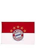 FC Bayern München Hissfahne I Bannerfahne I Logo I Rot-Weiß I 180 x 120 cm