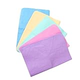 Gadpiparty 5 Stück Teiliges Haustier Badetuch Langlebigem PVA mikrofaser Material Ultra Saugfähig und Schnell Trocknend für Hunde Katzenpflege Geeignet für Kleine bis Zufällige Farbe