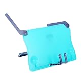 FUNOMOCYA 1 Stück klappbarer Leseständer Gestell Musik Stand faltbar Lehrbücher Produkt tragbar Lehrbuchständer Blau falten klappbarer Notenständer Lesehalter