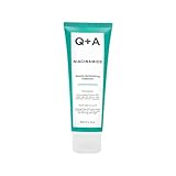 Q+A Niacinamid Peeling-Reiniger, Niacinamide, Inulin und Fruktose schützen Ihre Haut vor Irritationen und Empfindlichkeit und fördern gleichzeitig eine reine, ruhige Haut, 125ml