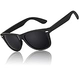 LINVO Sonnenbrille Herren Damen Polarisiert Retro Stil Rechteckig Vintage Klassisch Unisex UV400 Cat 3 CE