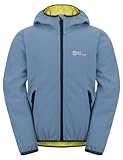 Jack Wolfskin Jungen Fourwinds Kids Softshelljacke, Elemental Blue, 152 EU