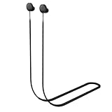 NOUKAJU Sportarmband für NOUKAJU Pixel Buds Pro 2, weiches Silikon-Umhängeband, Zubehör, Kopfhörer, Anti-Verlust-Schlüsselband, Sport-Schlüsselband für NOUKAJU Pixel Buds Pro 2, Schwarz