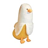 shownicer Plüschtier Banane Ente Stofftier, Kawaii Plüsch, Kuscheltier, Plüschkissen, Weiches Spielzeug, Wurfkissen Schmusetier, Geschenk Gefüllt für Kinder Mädchen Jungen