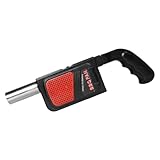 Pumwoy Grillgebläse, Barbecue Blaeser, Handheld BBQ Gebläse, Electric BBQ Fan, Feuer Gebläse Elektrizität BBQ Gebläse für Kochen im Freien, Picknick, Camping