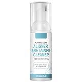 Zahnspangenreiniger,Tabletten Retainer frisch,Zahnspangen-Reinigungsschaum,Retainer Reinigungstabletten,Retainer Reiniger Schaum,Hellt Zähne auf und bekämpft Mundgeruch,Retainer-Reinigungsspray,60ML