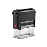 Stempel Personalisiert Selbst Gestalten Personalisierte selbstfärbender Stempel als Namensstempel, Adressstempel, Firmenstempel zu verwenden (L)