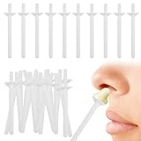 70 Stück Nasenwachs Stäbchen, Nasenhaarentferner Wachs Applikatoren, Kunststoff Nasen Wachs Stick，Nasenhaare Entfernen Sticks, Waxing Stick, für Schnellen Nasenhaarentfernung,Männer und Frauen