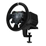 Logitech G RS50 System, 3-teiliges Sim-Racing-Lenkrad-Setup – RS50-Radbasis mit 8 Nm Direktantrieb, RS Wheel Hub mit 13 Tasten und RS-Rundrad 28 cm – Für PS5/PS4/PC - Schwarz