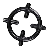 OFFSCH Gusseisen Herdträger Camping Gasherd Aufsatz Stabile Topfhalterung Für Kaffeekanne Outdoor Kocher Zubehör Leicht Transportabel