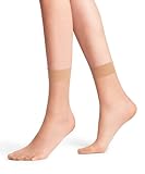 FALKE Damen Socken Seidenglatt 15 DEN W So transparent einfarbig 1 Paar, Hautfarben Powder 4169, 39-42