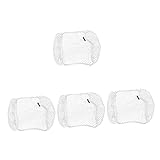 BESPORTBLE 4 Stück Fluchtnetz Für Schildkrötenbecken Schildkrötennetze Anti-Spring-schutznetz Zubehör Für Reptilienbecken Fischtank Ersatznetz Wasser Anti-Spring-Netz Für Aquarien Nylon Weiß