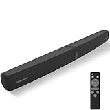 GarageRock 100W Bluetooth 5.0 Soundbar mit kabelgebundener und kabelloser Verbindung, automatische Lautstärkeanhebung, ARC/Optical/AUX Kabel & Fernbedienung