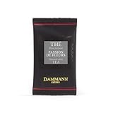 Pasticceria Passerini dal 1919 Weißer Tee - Passion de Fleurs - Weißer Tee mit Rosengeschmack, Schachtel mit 24 umhüllten Cristal® Teebeuteln, Dammann Frères