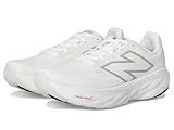 New Balance Fresh Foam X 1080 V14 Herren-Laufschuh, Weiß/Silber Metallic/Meersalz, 44 EU Weit
