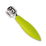 Credo 62303 Hornhaut Safetyhobel POP ART, verchromt, grün , Grün