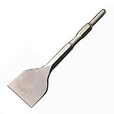 Flachmeißel-Rillen-Mauerwerkbohrer mit Sechskantschaft für elektrische Schlagbohrmaschinen, geeignet für Bodenbelagentfernung, Fliesen, Eis, Dachdecker und industriellen Einsatz (17 x 280 x 75)