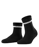 FALKE Damen Hausschuh-Socken Cuddle Pads W HP Baumwolle rutschhemmende Noppen 1 Paar, Schwarz (Black 3009), 39-42